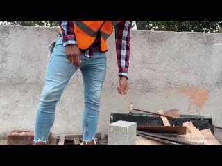 Alejo Ospina-Builder Man - Free Gay Porn