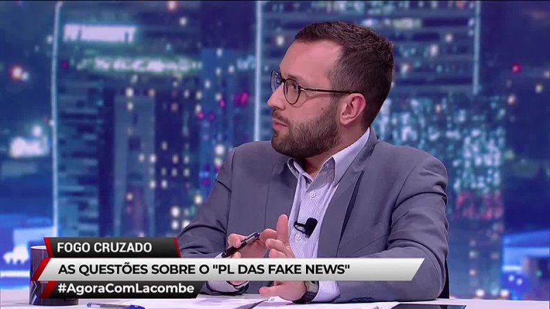 RedeTV - Fogo Cruzado: PL das Fake News | Agora com Lacombe (31/03/22) – Completo