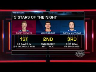 Three Stars of the Night NHL. Apr 9, 2022 #GoAvsGo