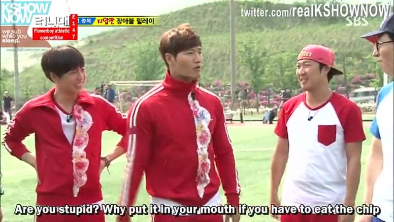 R. M 147 Flower Boy Athletic Race Guests: Kim Soo hyun, Lee Hyun