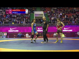 Round 4 WW - 59 kg_ D. AIMBETOVA (UZB) v. S. NATAMI (JPN)