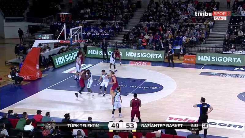 Türk Telekom - Gaziantep Basketbol  @BasketbolArsivi