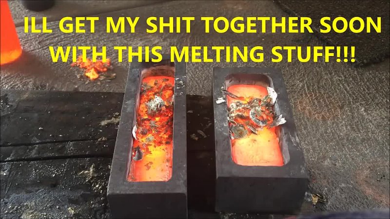 Brass Scrap Melting with1st Time Double Crucible Metal Casting October