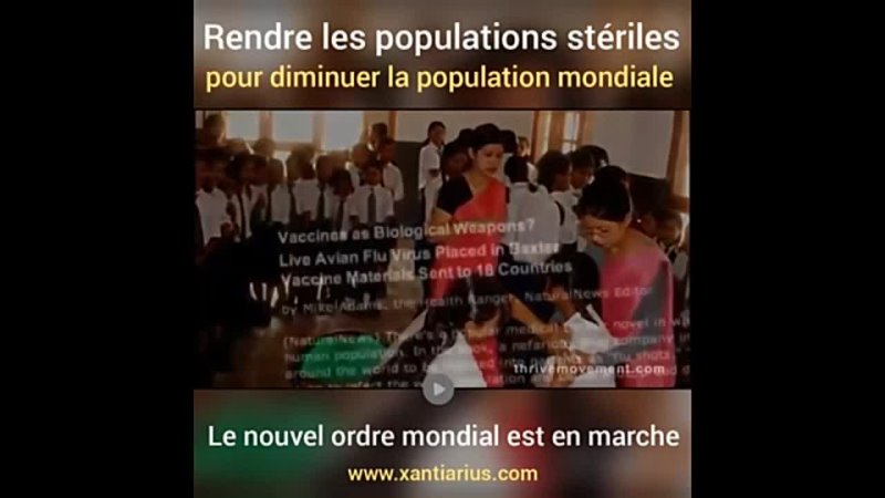 le dépeuplement par lordre