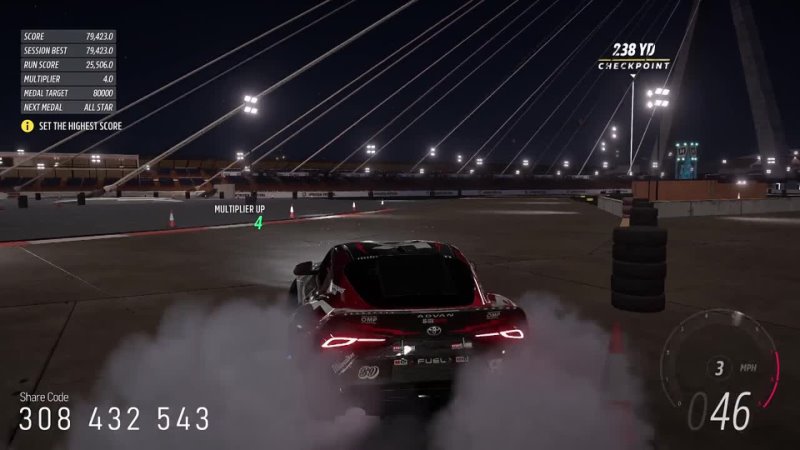 Forza Horizon 5 All Star Motorsports Park Open Drift