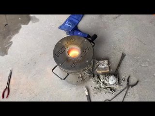 Scrap Yard Salvage - Triple Metal Melt - Trash To Treasure - ASMR Metal Melting - BigStackD Casting