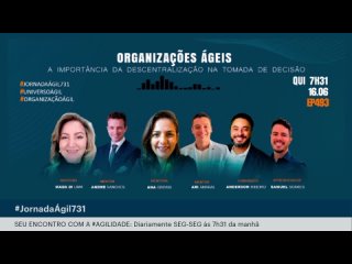 #JornadaAgil731 E493 #OrganizaçõesÁgeisA importância da descentralização na Tomada de Decisão