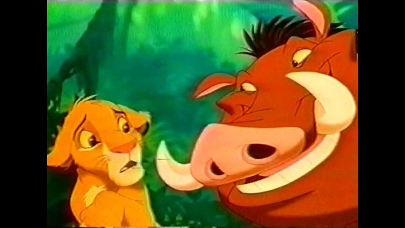 Король Лев, The Lion King, 1994, VHS