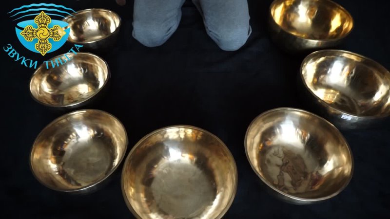 155 Набор Тибетских Поющих чаш для Массажных и Звуковых