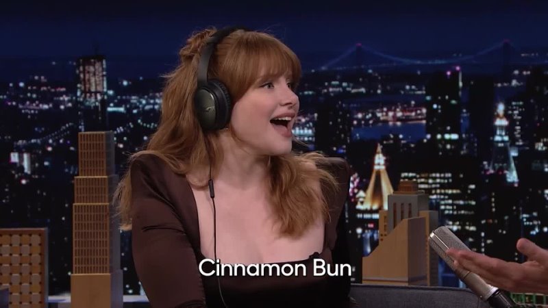 Whisper Challenge with Bryce Dallas Howard The Tonight Show Starring Jimmy