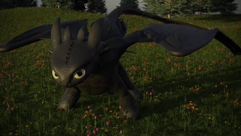 TheLapisSea Wiggle toothless httyd blender