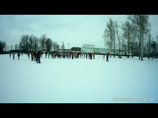 Эстафета. Закрытие. Видео финиша только одной команды у мужчин (ЭМЦ)