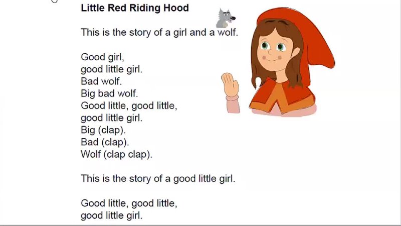 Little Red Riding Hood part