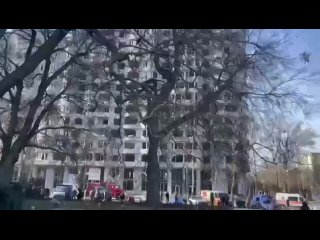 Николаев в результате обстрела пострадало здание Администрации.