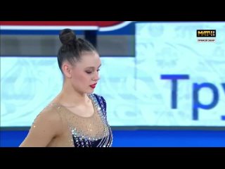 Дарья Трубникова обруч (финал) - I этап кубка сильнейших 2022