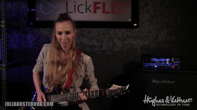 THE WAVE OF LUCK Lead Guitar Playthrough by Hughes Kettner Artist Julia