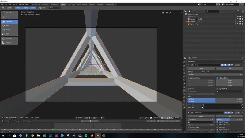 Blender Seamless Tube VJ Loop in Blender 2.