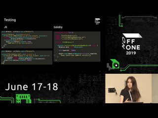 OFFZONE 2019 - 021 - STO security audit methodology -- Tatiana Mikhailova