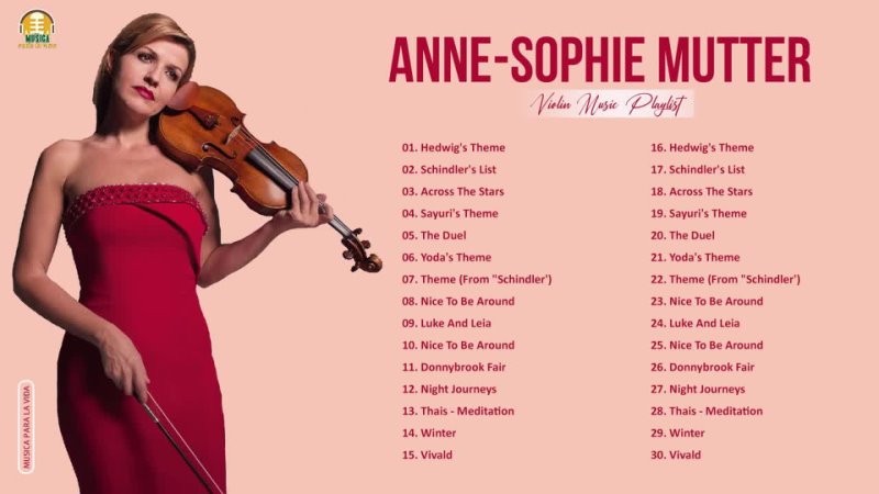 Anne-Sophie Mutter Greatest Hits Full Abum - Best Songs Of Anne-Sophie Mutter