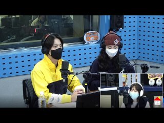 220309  Хо Ёнджи(Hur Youngji) и Гон Чан(Gong Chan, B1A4) на радио шоу Park Sohyun Love Game