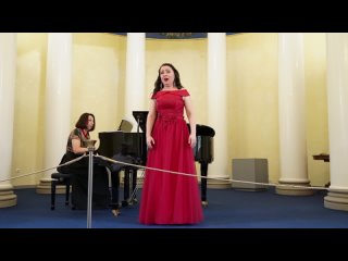 Александра Конева исполняет ариозо Кумы. Фортепиано - Карина Погосбекова. Архангельское,