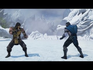 Саб-Зиро и Скорпион внезапно попали в мир Tekken и устроили там бой в стиле Mortal Kombat X. Но финал оказался другой