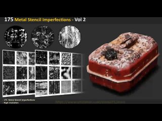 How to use stencil maps in Substance painter - Part 2 _ Substance painter