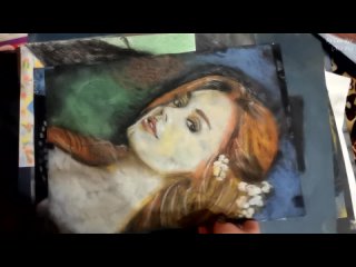 ASMR АСМР Мои рисунки пастелью🎨Знаменитости, звезды музыки и кино🖼🎤🎥Нежный шепот и шуршание