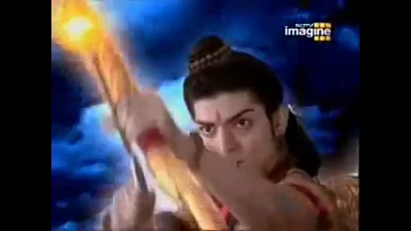 Господь Рама убивает демона Равану. Ramayan  ram ravan finale