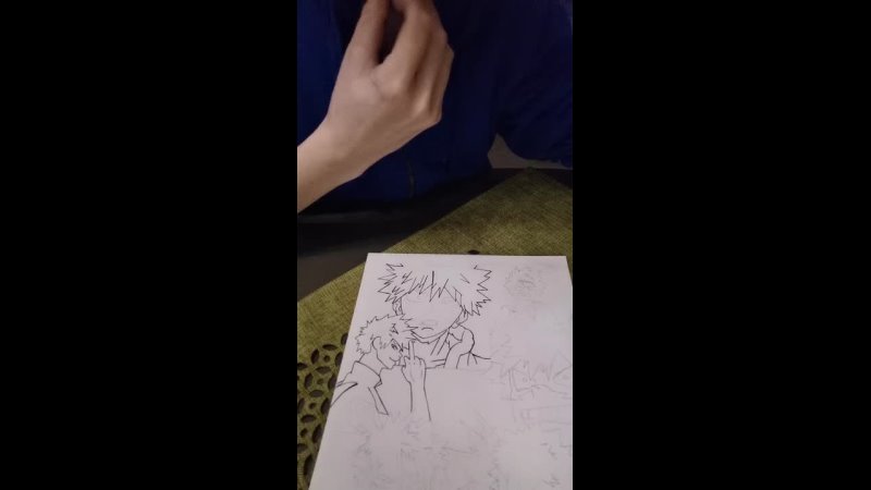 Drawing Katsuki Bakugou