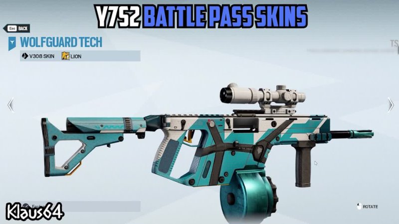 All NEW BATTLE PASS WEAPON SKINS