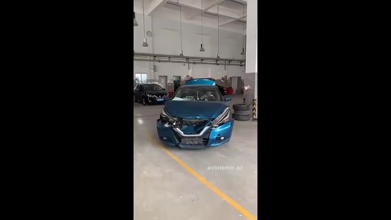 Выздоровление Nissan Lannia после аварии