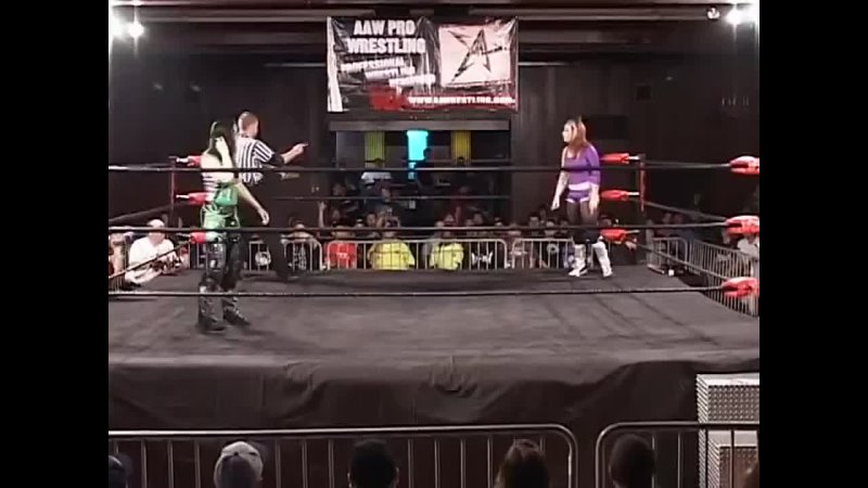 AAW  Bound By Hate - MsChif vs. Angelus Layne