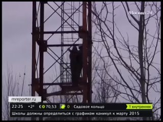 Сюжет о роупджампинге показали по ТК “Москва 24“ (14-12-2014)