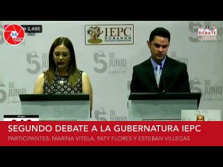 #LaEraM | #EnDirecto Segundo Debate a la Gubernatura de #Durango entre Marina, Paty y Esteban, organizado por el IEPC  FACEBO…