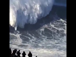Серфер на соревнованиях в Португалии покорил волну высотой в 26 метров