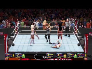 Tag Team Turmoil match-The Riott Squad(L.Morgan&R.Riott) vs Lana&Naomi vs B.Kay&Carmella vs D.Brooke&M.Rose!