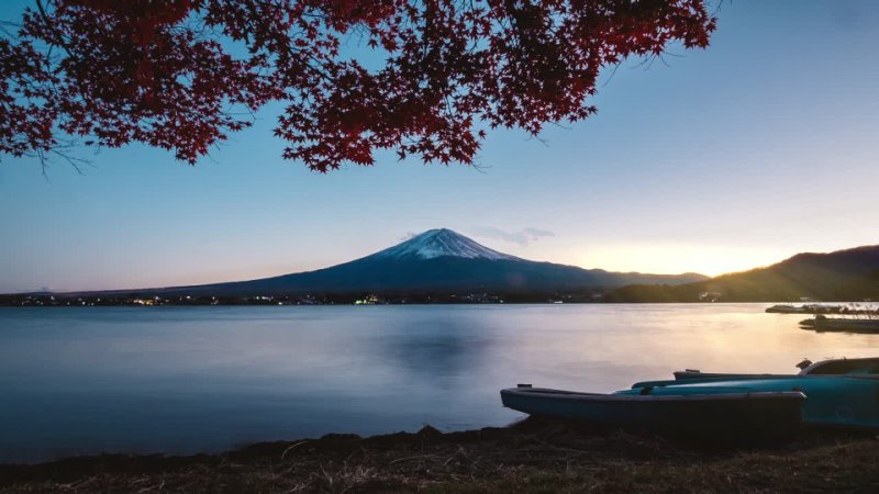 Гора Фудзи Япония / Mount Fuji Japan