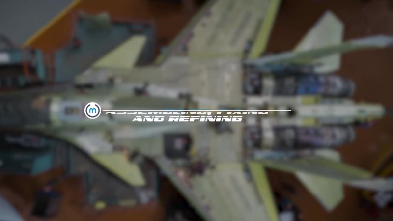 Kitty Hawk Su 30 SM 1:48. Part 3 1: Assembling, fixing and refining ( Eng