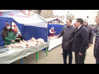 Метшин оценил сельхозярмарки в Казани