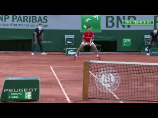 Rafael Nadal v. Novak Djokovic | 2021 RG SF Highlights