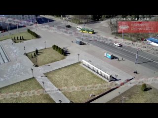Троллейбус задел автобус в Рыбинске
