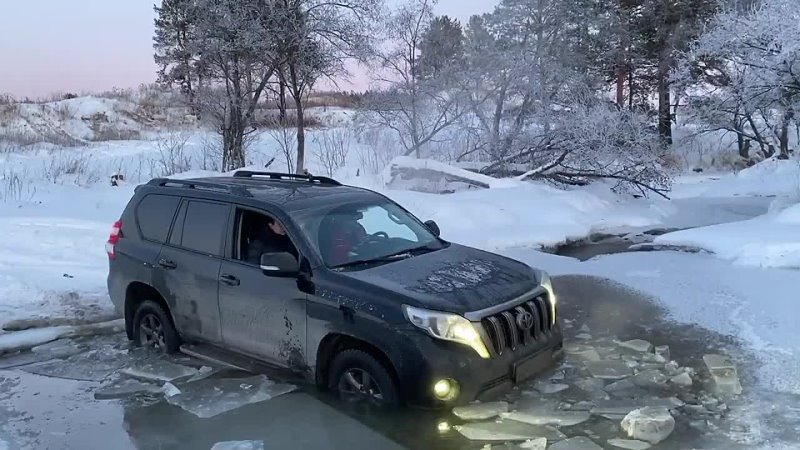 Засадили Toyota Prado во