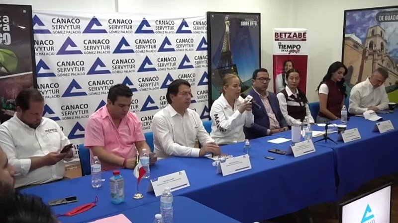 #LaEraM | #Elecciones2022 Presenta Marina proyecto incluyente a CANACO Gómez Palacio