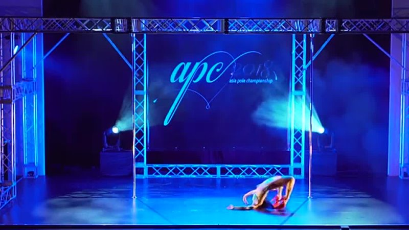 Fontaine Bradbury в рамках Asia Pole Championship 2018