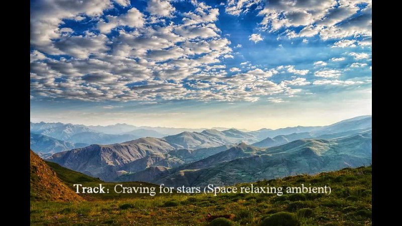 Craving for stars ( Space relaxing