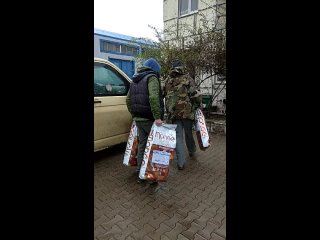 На помощь в Донецкому приюту «4 ЛАПКИ» приехали волонтеры из Рязани