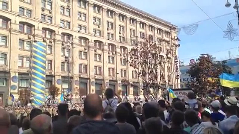 Flying Ukrainian Flag Aug. 24,