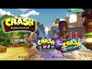 CRASH BANDICOOT(Trilogy)-Старые игры в новых красках!#2  (18+)