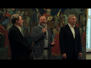 Глазунов И.И. | Интервью на открытии выставки «Поиски образа в русской истории»